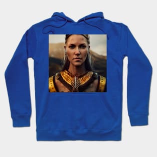 Viking Shield Maiden Hoodie